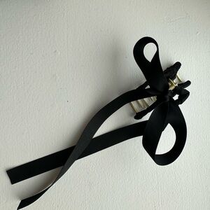 Anthropologie Bow Hair Claw Clip